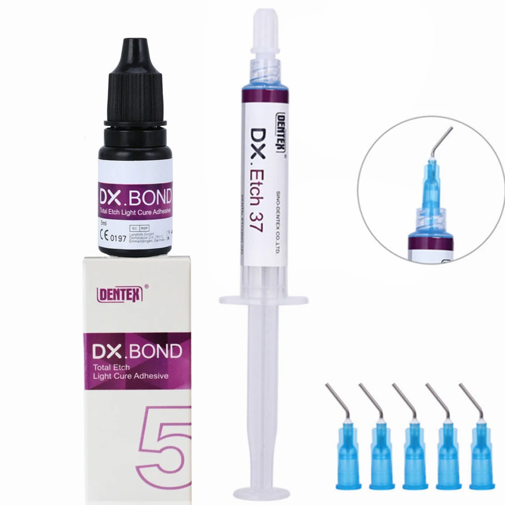 DX.BOND Total Etch Light-Cure Adhesive 5ml Dental Bonding Agent Dental Universal Etching Glue