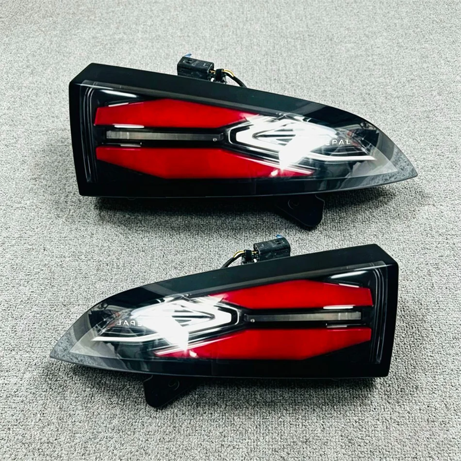 Led Car Tail Light Assembly Through-Type Taillight Brake Light for Deepal S05 Accesorios Car Spare Parts
