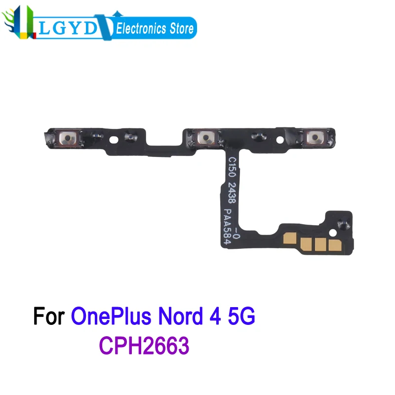 

Repair Button Cable For OnePlus Nord 4 5G CPH2663 Phone Power & Volume Button Flex Cable Replacement Part