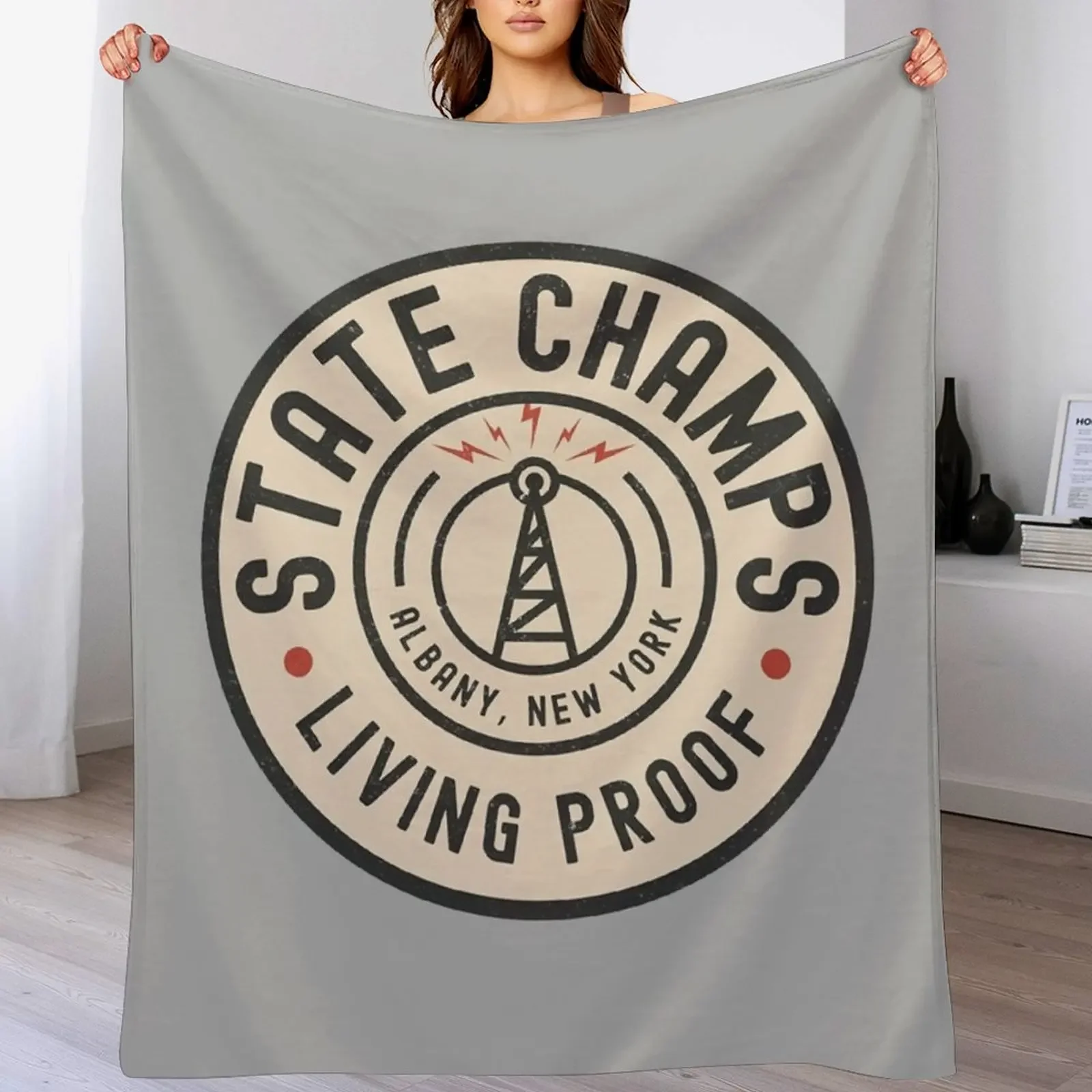 

State Camps Living Proof Throw Blanket Large Summer Blankets