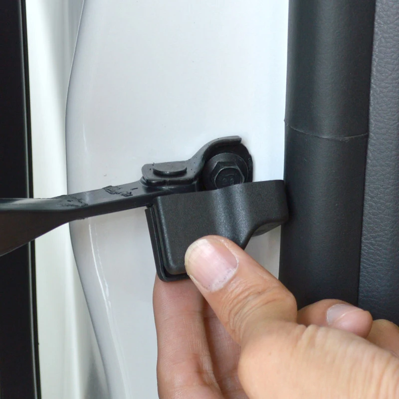 

4pcs Car Styling Door Check Arm Protection Cover ABS Internal Auto Accessories For Jeep Compass Renegade Cherokee 2015-2024