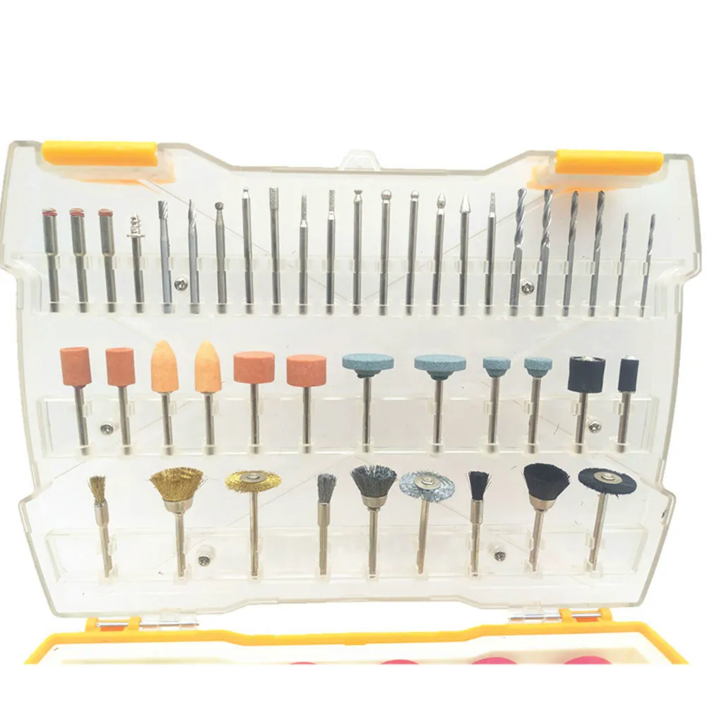 Imagem -04 - Ferramenta Rotativa Moedor Elétrico Acessórios Gravador Abrasivo Jóias Jade Areia Polonês Corte Afiar Perfuração Kit Limpo 302 Peças