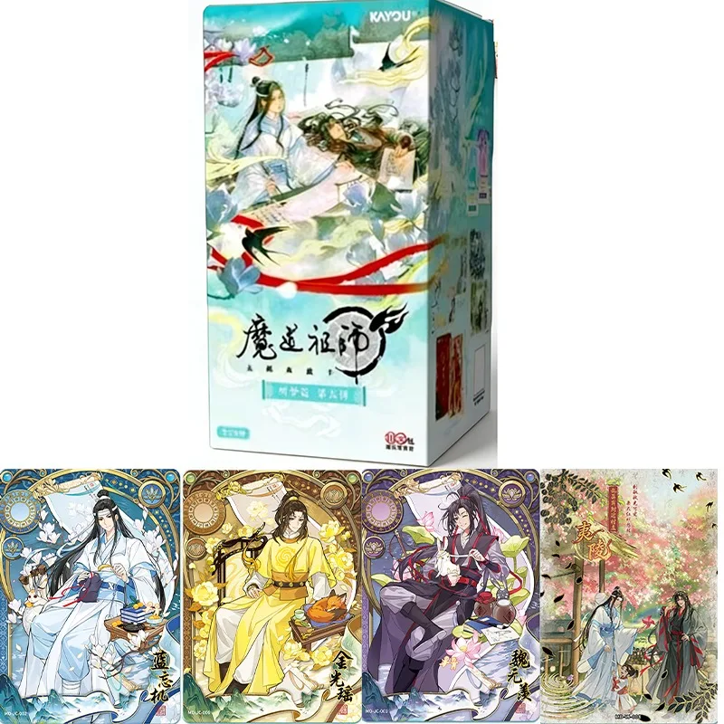 

Genuine KAYOU Mo Dao Zu Shi Wuji Collection Cards Drunken Dream Vol.5 Rare Limited Cards Anime Peripherals Gift