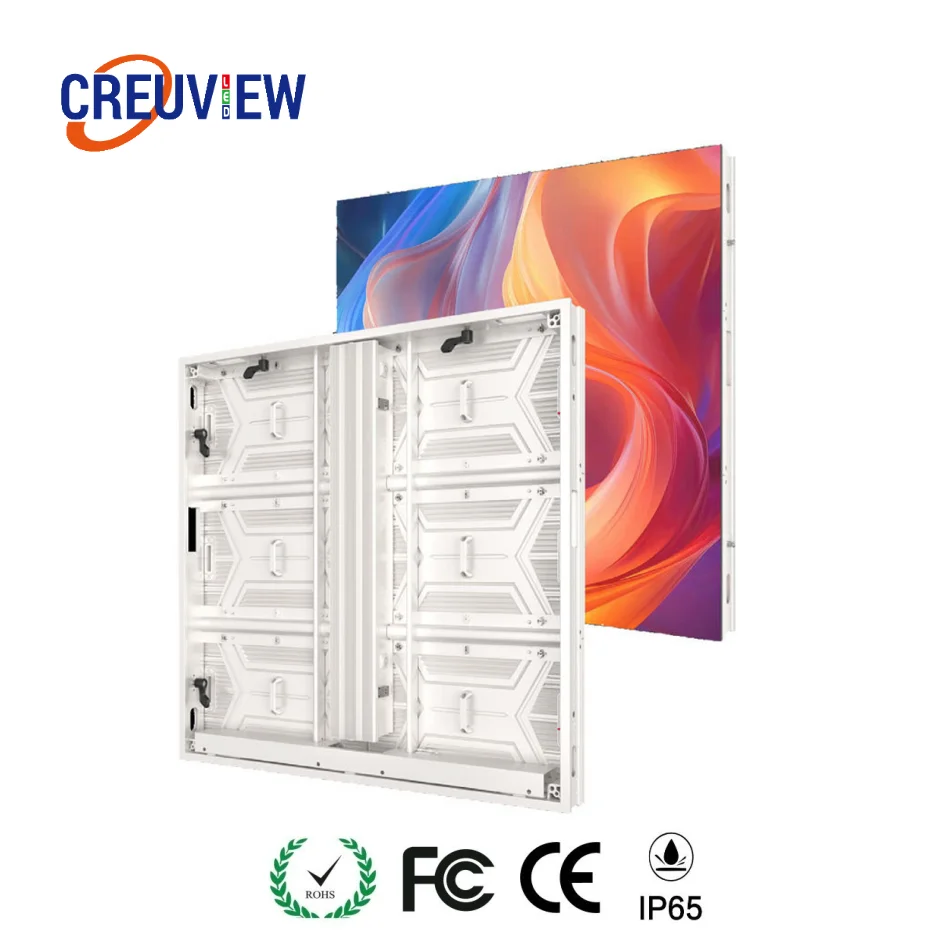 P4P4.44P5P5.7P6.67P8P10 Outdoor LED Display Screens for Fixed installation Advertising High Waterproof Performance