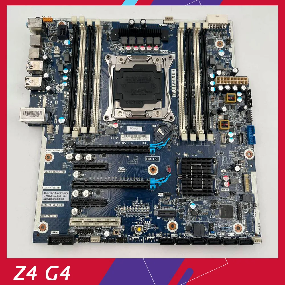 L12125-001 L09990-001 For HP Z4 G4 workstation Motherboard Support Core X series