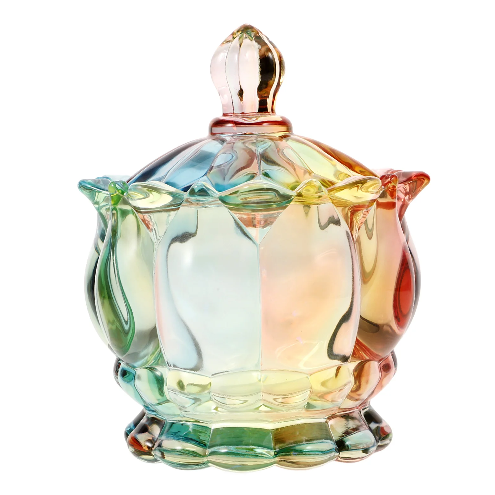 

Multi- Candy Jar Sturdy Transparent Candy Holder Decorative Canister for Home Storage Party Snacks and Treats