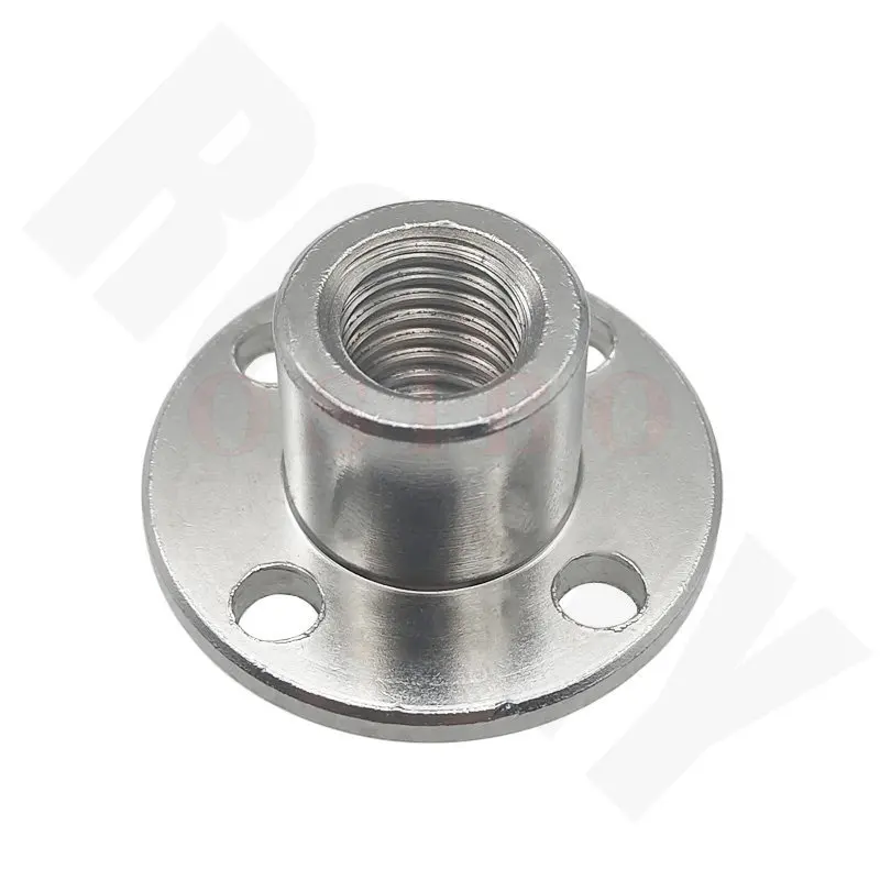 For The Threaded Shaft of The Motor M3 M4 M5 M6 M8 Flange Coupling Nut Inner Diameter 3MM 4MM 5MM 6MM 8MM Is Suitable