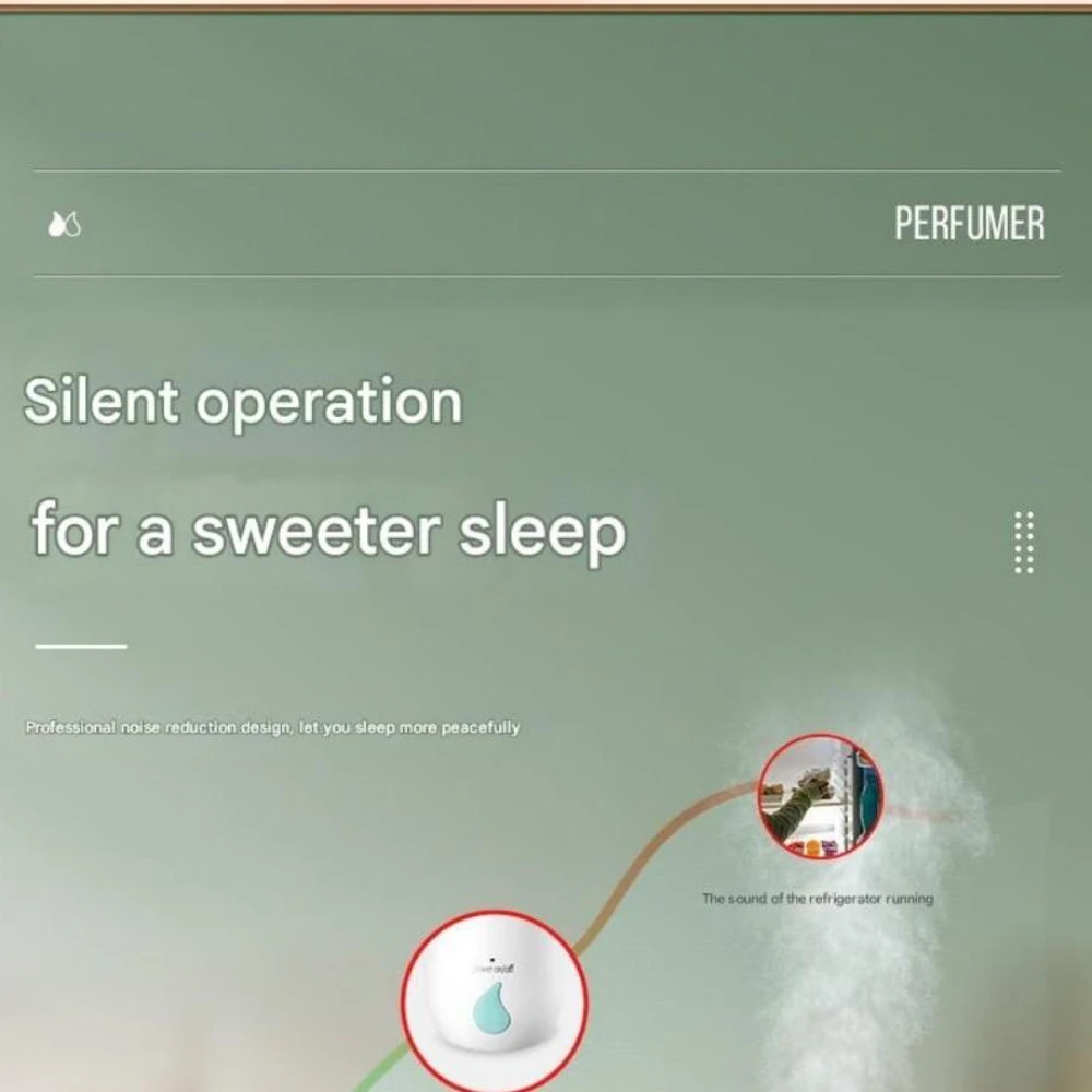 Smart Automatic Air Freshener Sprayer for Home, Hotel & Bathroom, 3 Essential Oils, Adjustable Timer, Deodorizer, Fragrance Disp