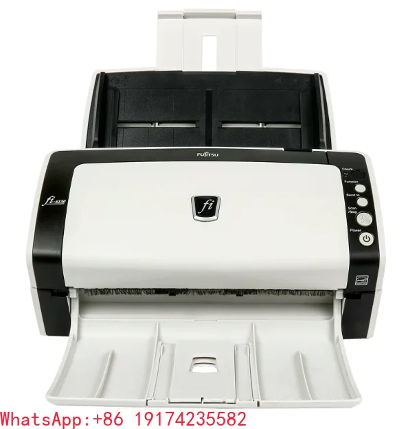 Small Office Document Scanner, Fast Continuous ADF Feeding, Duplex Color High Definition Scanning Machine
