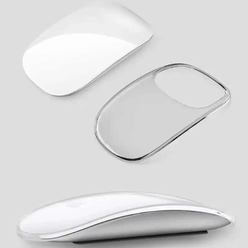 Mouse Protective Case For Apple Magic Mouse 1st 2nd Ultra-Thin Transparent Case Dust-Proof Anti-drop Anti-scratch Case For PC