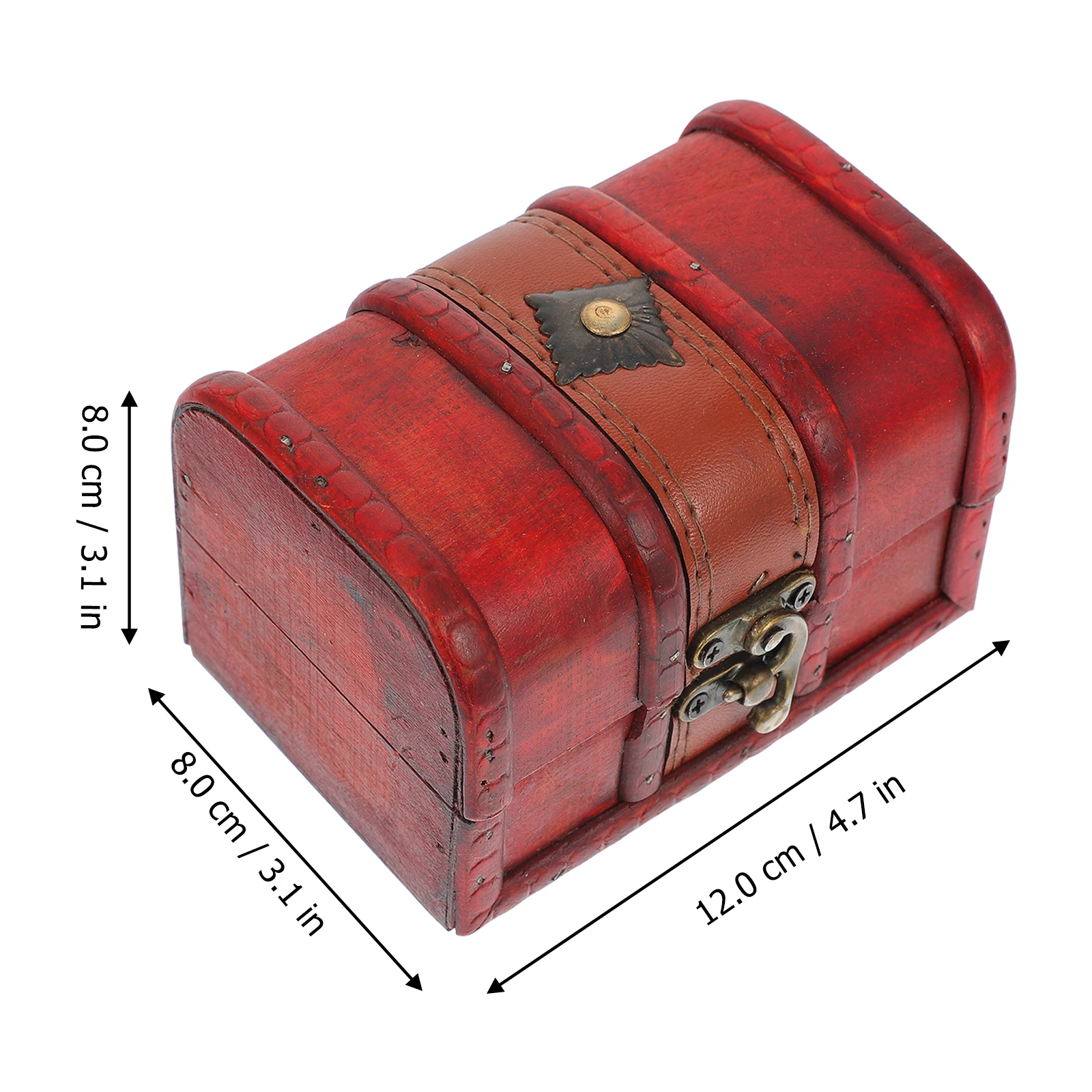 

Wooden Jewelry Box Storage ganizer Vintage Holder Retro Case Container for Earrings Necklace Bracelets Hairpins Brooches Premium