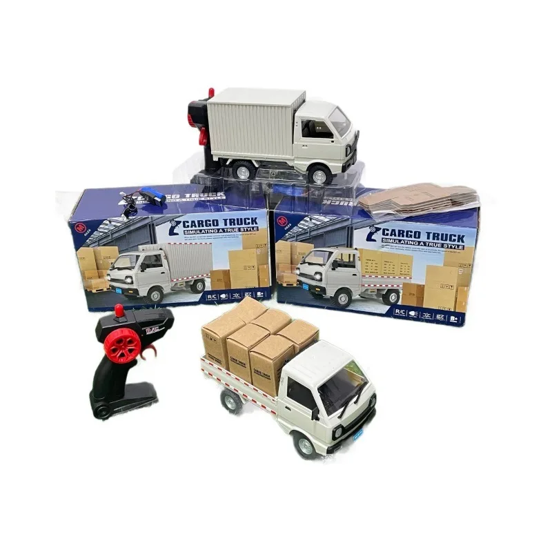 1:10/1:16 Wpl D12 Rc Car Simulation Drift Climbing Truck Led Light Cargo Rc Electric Toy Model For Boys Christmas Surprise Gifts image 5