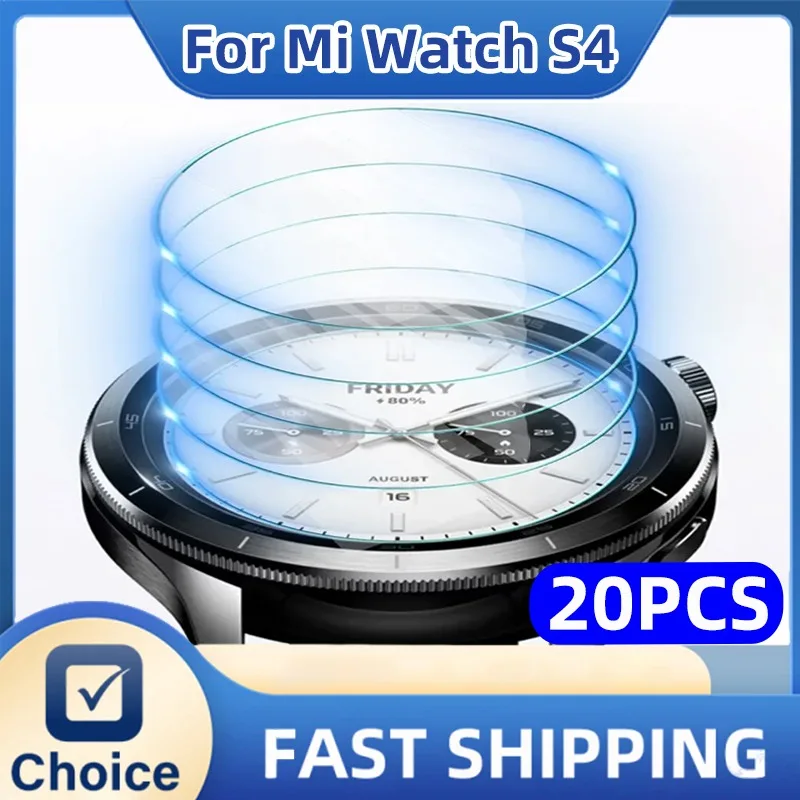 

20/1 шт. для Xiaomi Mi Watch S4, защитная пленка для экрана, закаленное стекло, мягкая ТПУ, прозрачная гидрогелевая пленка для Xiaomi Mi Watch S4