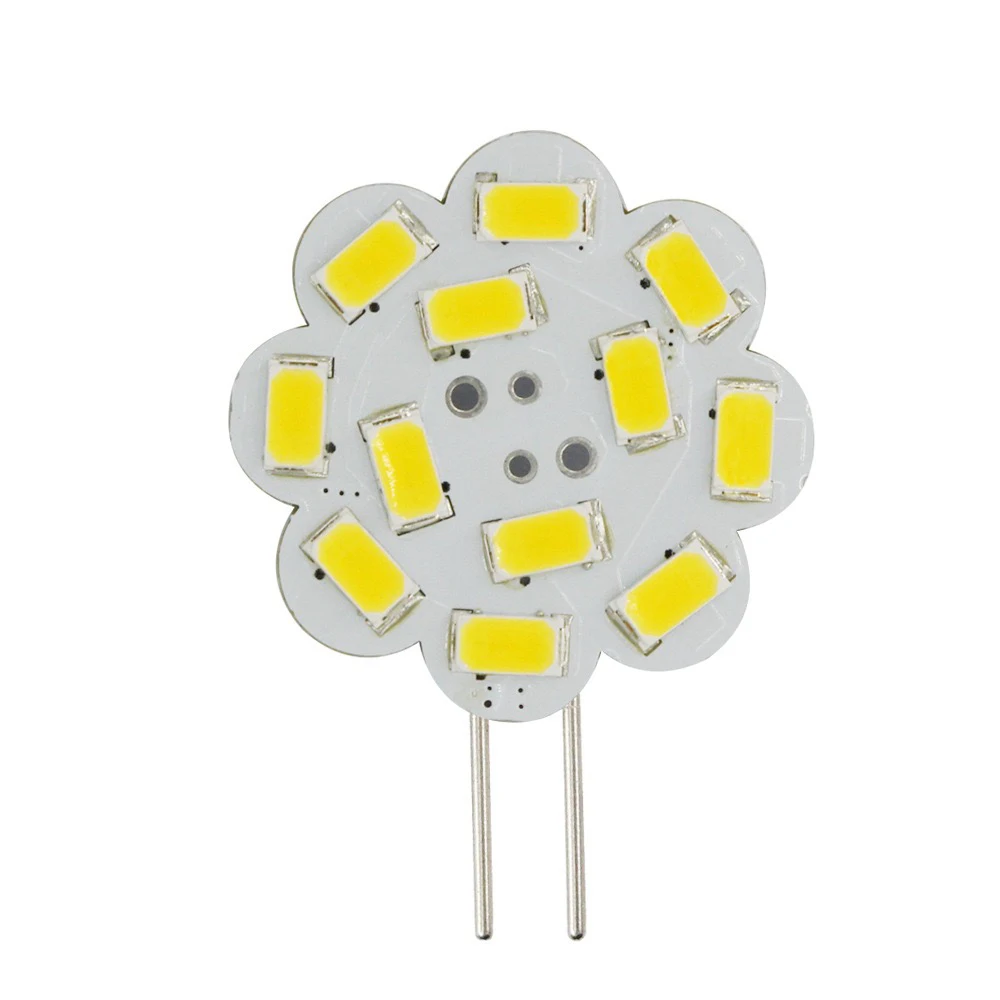 DC 12V G4 LED Lamp Bulb 3W 5730 SMD Light Corn Bulbs Droplight Chandelier 5730SMD Spot Light Cool/Warm White