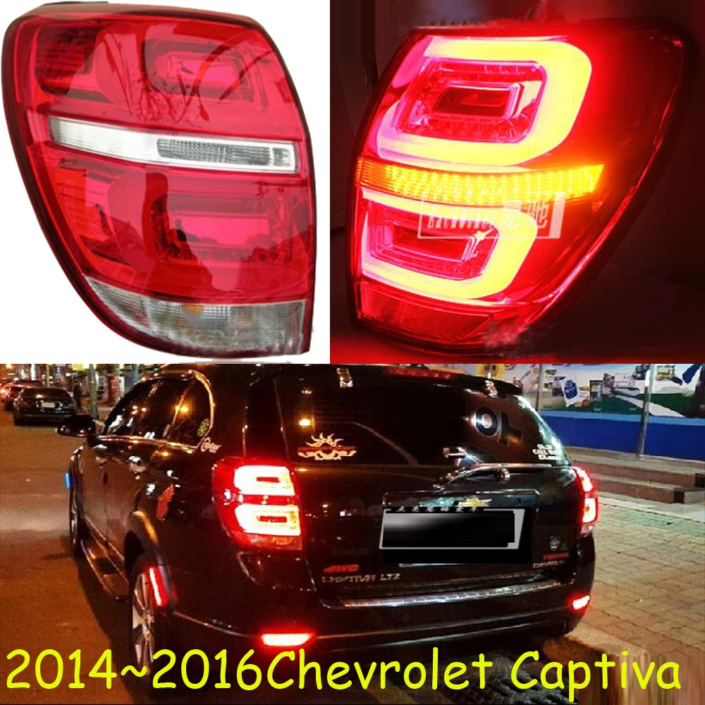 2pcs Bumper Taillamp For Captiva Taillight 2011 2012 2013year LED Tail Lamp Captiva Tail Light LED