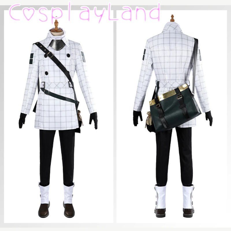 Metaphor: ReFantazio Cosplay Costume Coat Pants Accessories Full Set Game Men Suit Custom Size Halloween Christmas Costume