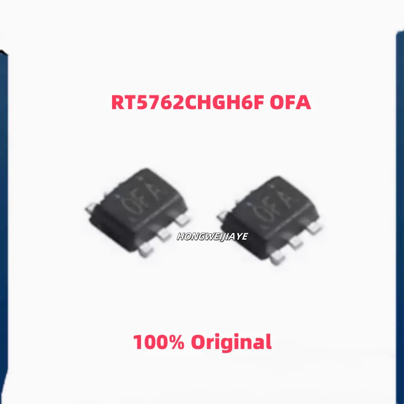 10PCS 100% New  RT5760CHGH6F OBN RT6252BHGH6F OOH RT5762CHGH6F OFA SOT-563 Brand New Original Chips ic
