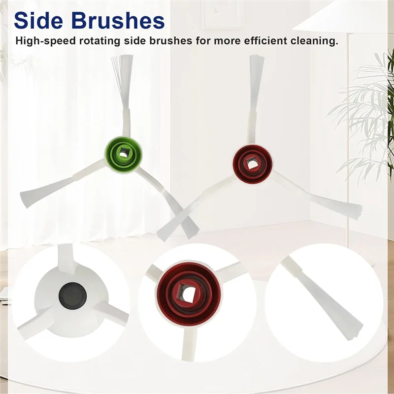 A83G-For ECOVACS DEEBOT T20 Omni جهاز آلي لتنظيف الأتربة استبدال أجزاء فرشاة جانبية رئيسية فلتر Hepa ممسحة منصات أكياس الغبار