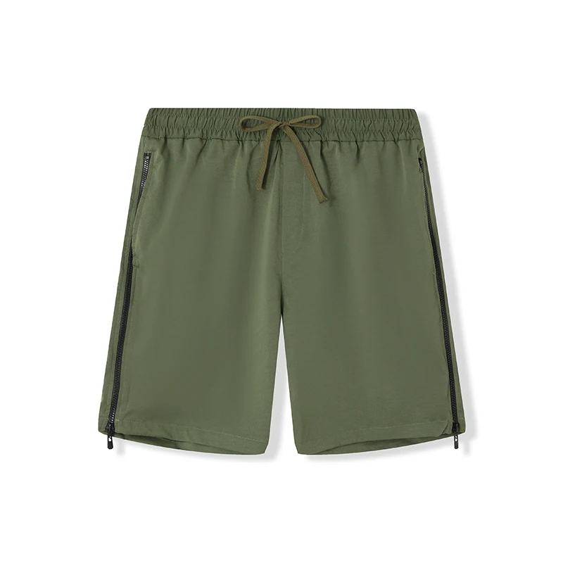 Мужские легкие быстросохнущие шорты для бега с боковым разрезом и дышащими сетчатыми вставками для тренировок в тренажерном зале