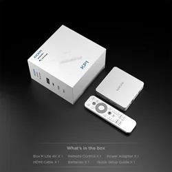 TV Box KICKPI KP1 Google TV Android 11 Amlogic S905Y4 Netflix Certification 4K 2GB 32GB AV1 1080P 4K 2.4G&5G Wifi Bt5.0