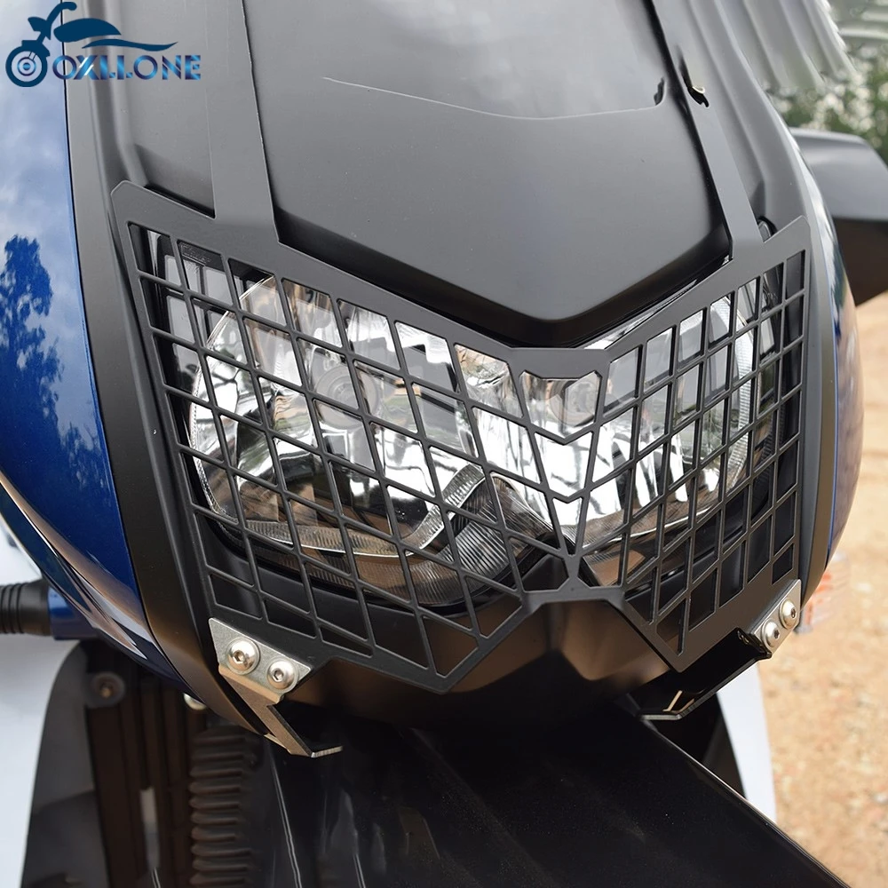 

For Kawasaki KLR650 KLR 650 2021 2022 2023 2024 Motorcycle Front Headlight Guard Cover Protector Headlamp Protection Grille