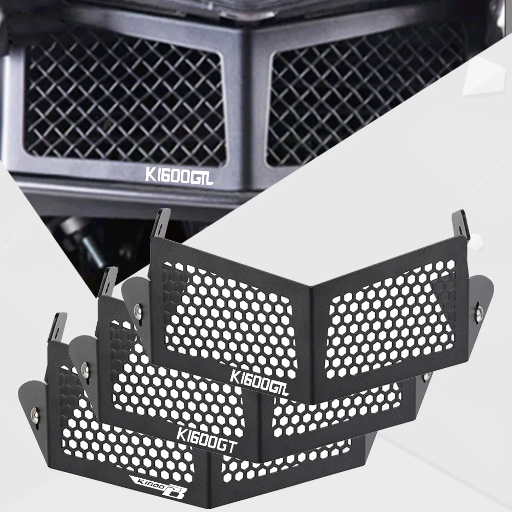 

2024 For BMW K1600GT K1600GTL K1600B K1600 B GT GTL 2017~2023 Motorcycle Front Oil Cooler Protector Grill Radiator Guard Cover