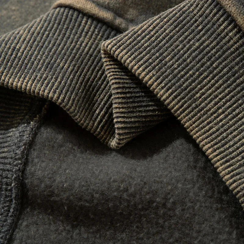 【Mirrordust】Vintage Men Hoodies Winter Plush Oversized Graphic Hoodies Streetwear Harajuku Hip Hop Hoodies Sweatshirts