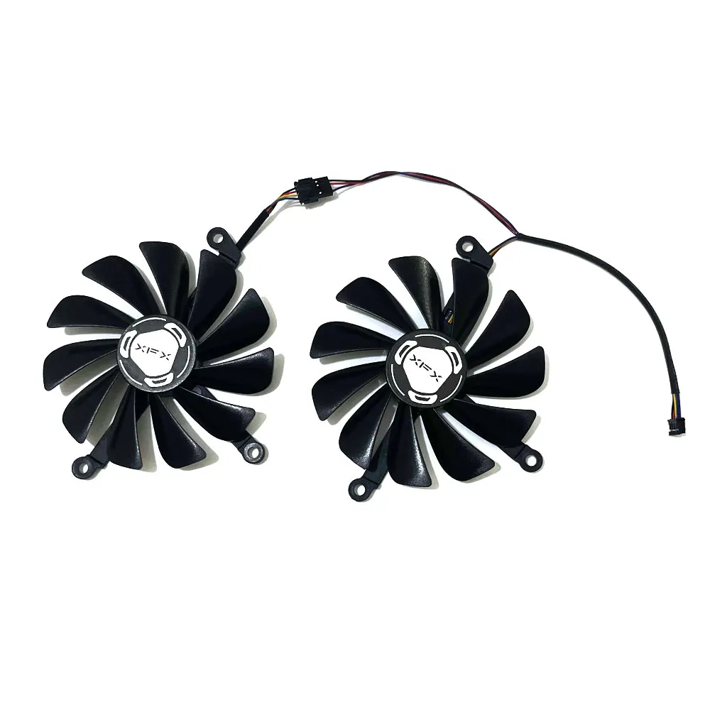 NEW 1SET 95MM RX 5700 FDC10U12S9-C CF1010U12S GPU Cooling Fan For XFX Radeon RX5700 RX5700 XT THICC II Ultra Video Card Cooler