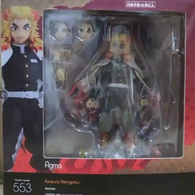 En Stock Buzzmod 1,0 2,0 Demon Slayer Kyojuro Rengoku Kyoujurou figuras de acción Anime Figura Pvc modelo juguetes regalos serie de Anime