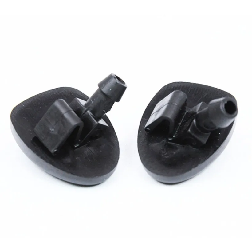 2Pcs Front Windshield Wiper Washer Jet Nozzle For Peugeot 206 206+ 407 6438J2 6438E6 6438AV 6438W2 6438Z1 1SET