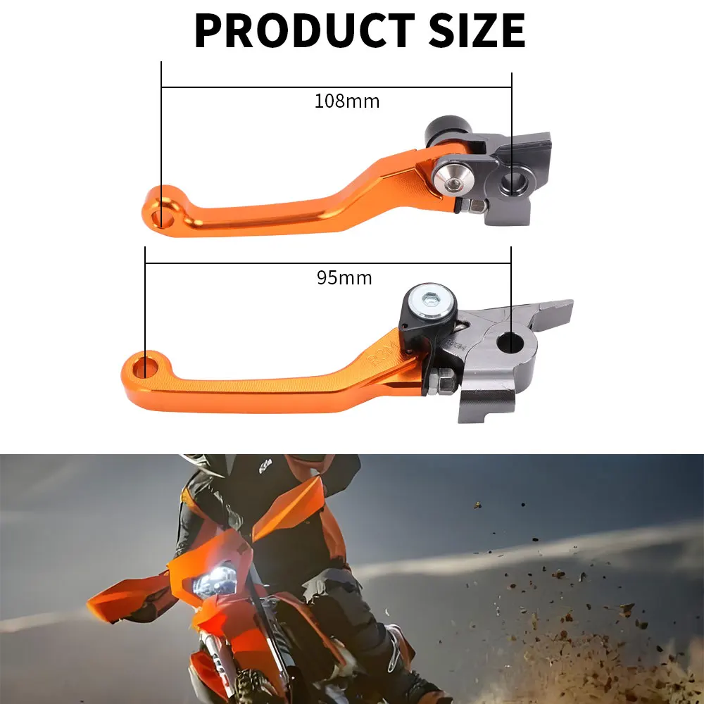 Motosiklet 2022 için CNC debriyaj fren kolu KTM EXC EXCF altı gün EXCR XC XCF XCW XCFW SX SXF 125 144 150 200 250 300 350 450 500