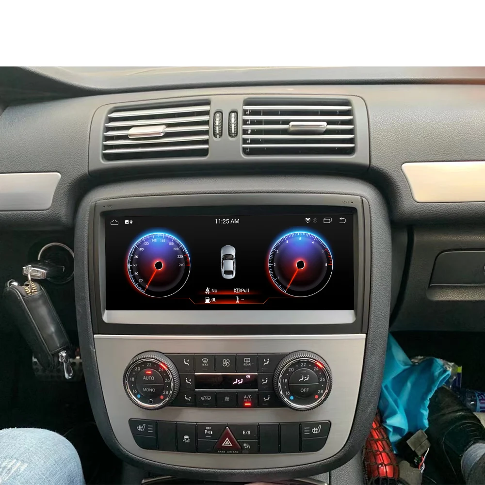 For Mercedes Benz R Class R230 2006-2014 10.25Inch Android 14 Car Multimedia Player Stereo GPS DVD Radio Navigation Screen Unit