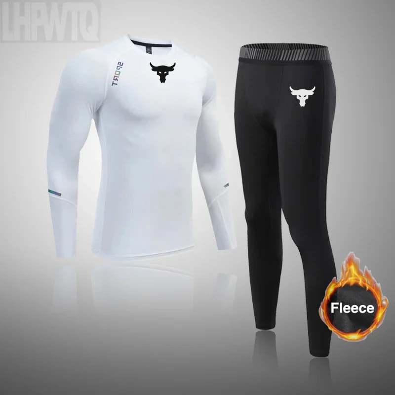 Men's Thermal Underwear Long Johns For Male Winter Thick Thermo Underwear Sets Winter Clothes Men Warm Thick Thermal 3XL