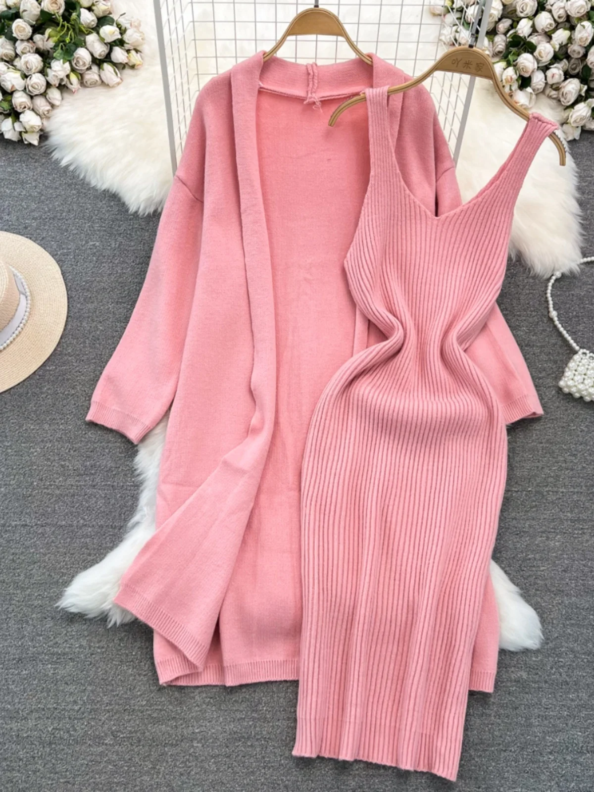 Soft Cozy V-Ne Knit…