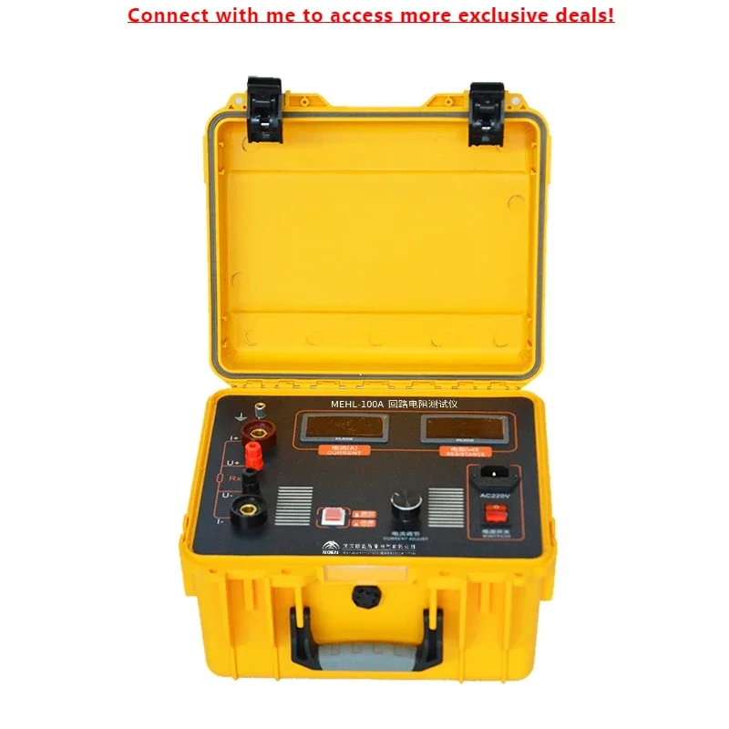 

MEHL-WR100A High Precision 100A Loop Resistance Tester Contact Resistance Tester For High Voltage Switch