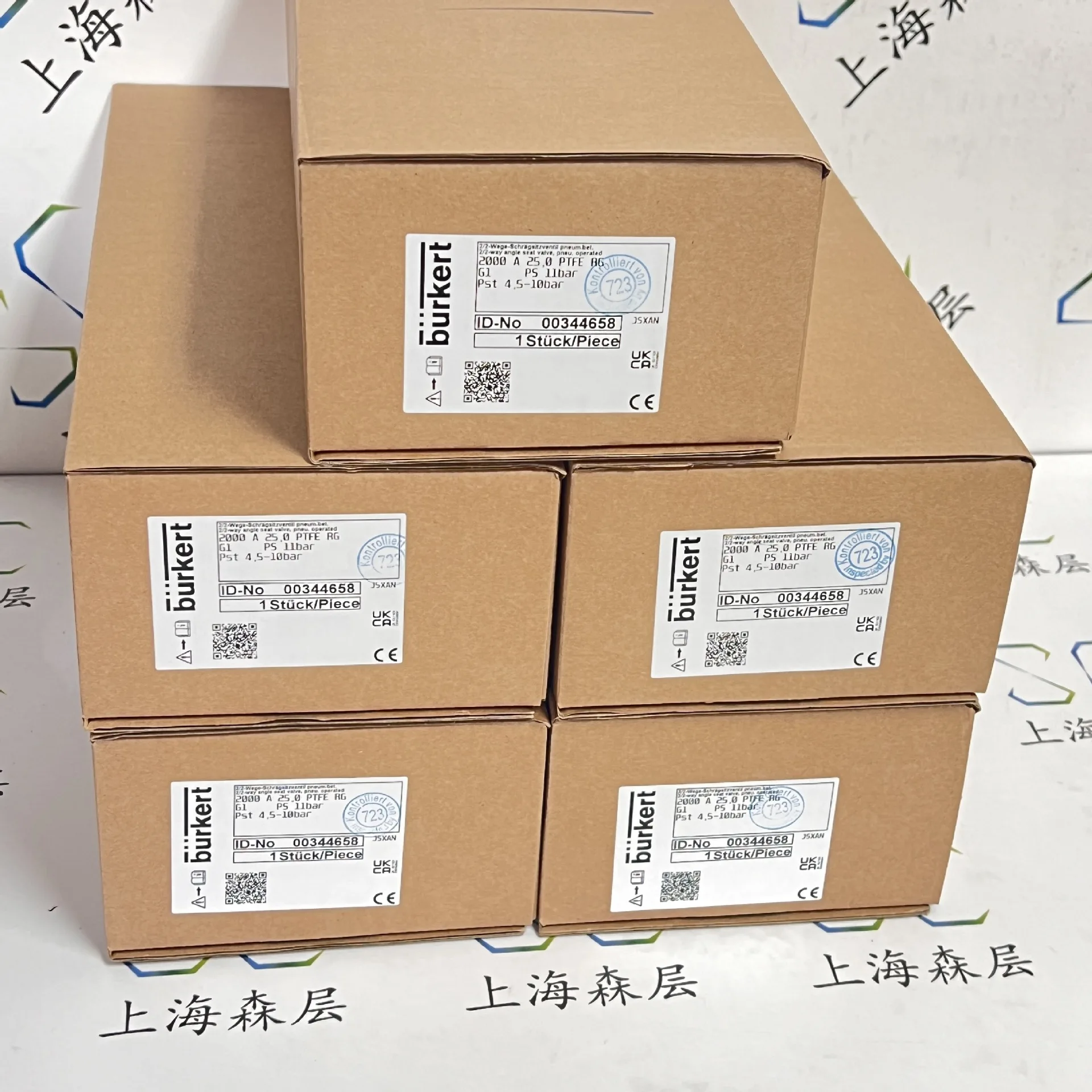 

2025 г., импортированный из Германии многоходовой золотник BURKERT 0450, 00162153, льготные поставки Shanghai Senlayer