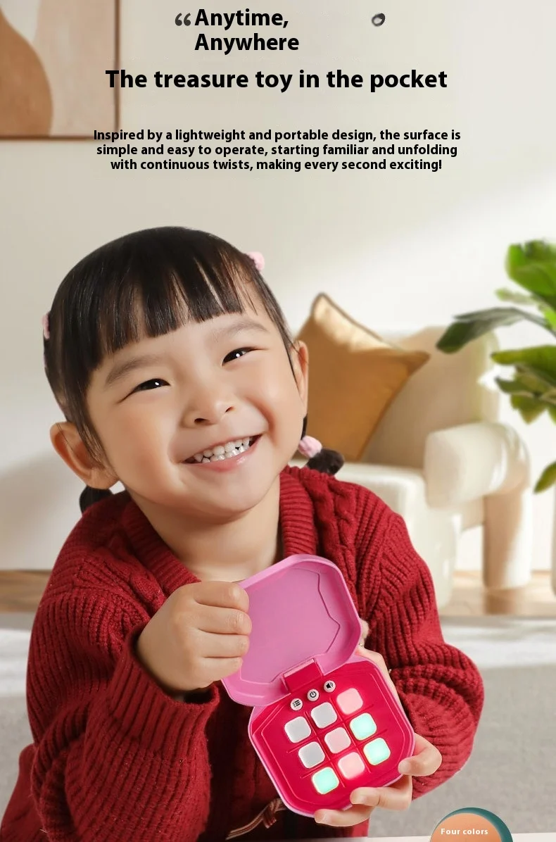 

Smart Tic-Tac-Toe 2 in 1 Board Mobile Electronic Kids Educational Toy Boost Logic Parent Child Fun