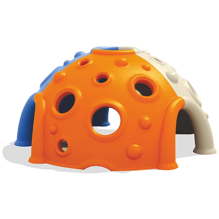 

Hot Selling Three Color Climbing Toy Amusement Park Games Children Outdoor Playground Climbing Frame for School