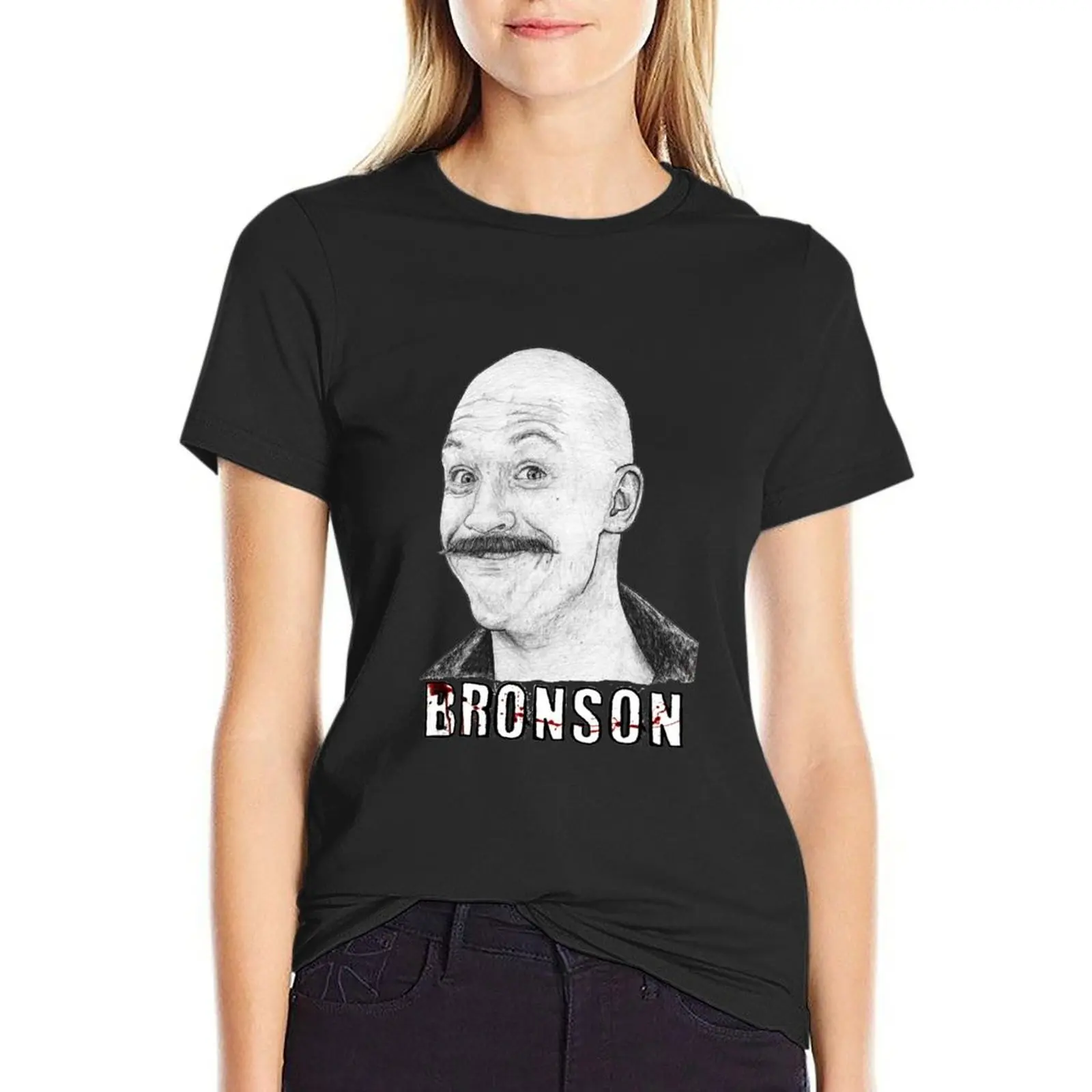 

Tom Hardy as Charles Bronson T-Shirt lady clothes plus sizes graphics t-shirts for Women pack