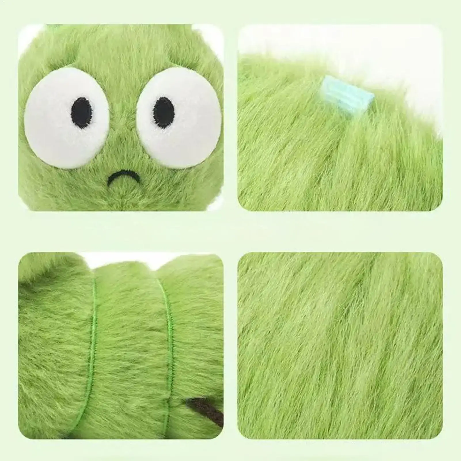 16 cm Leuke cartoon rups knuffel Collectible Pluche Poppen Zacht Gevulde Pluche Speelgoed voor Jongens Meisjes Fans Kerstcadeaus