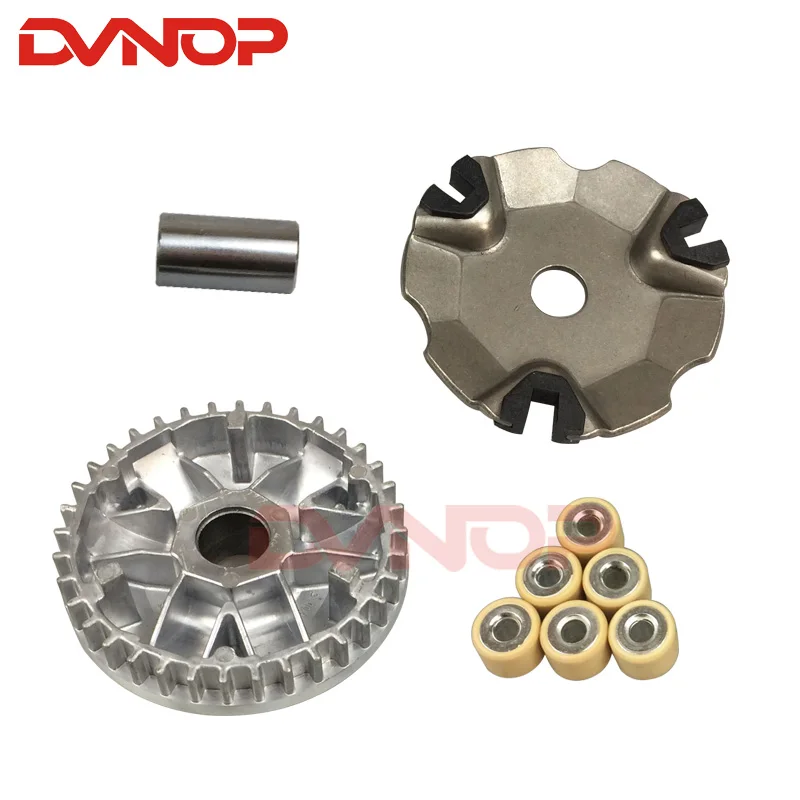 Motorcycle Clutch Variator Drive Face Pulley Weight Assy for Honda SCV 100 GCC WH100 LEAD100 SCV100 2002-2010