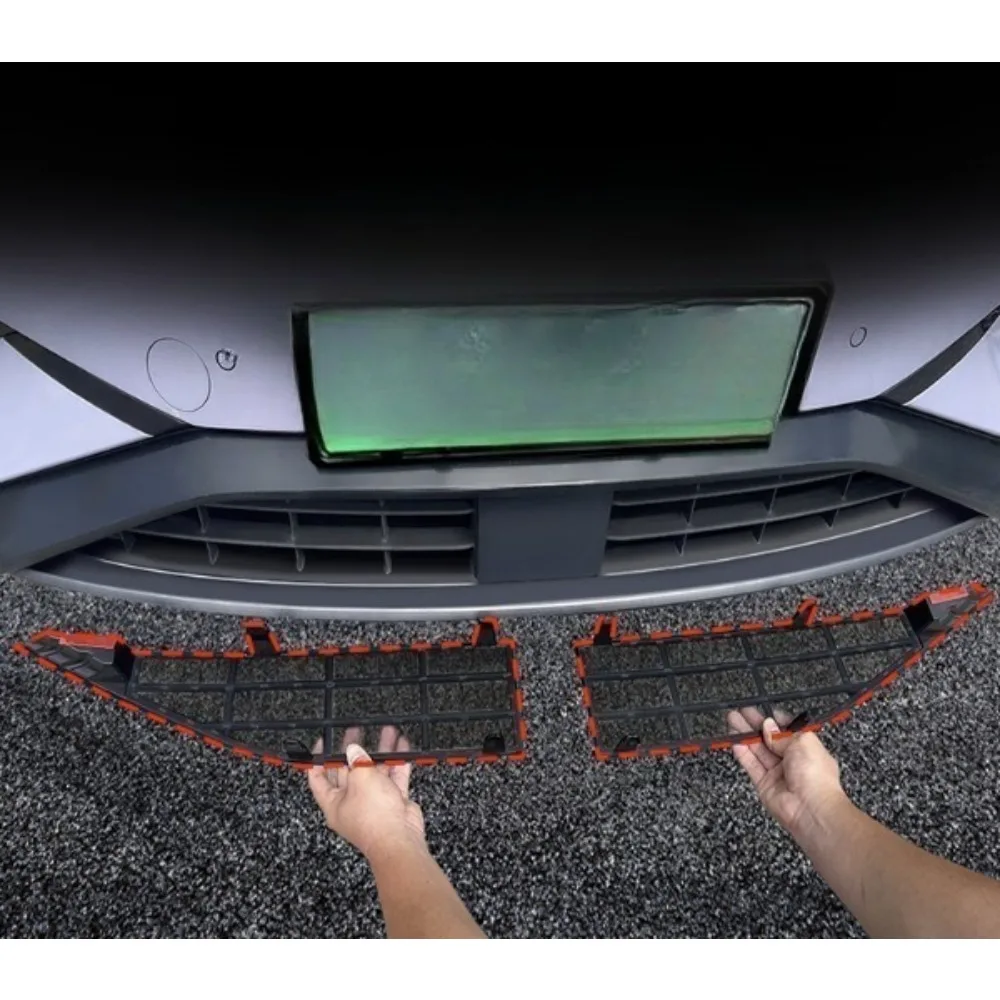 

For BYD Sealion 7 Sea lion 07 EV 2024 2025 ABS Car Honeycomb Grid Auto Bumper Grill Guard Inserts Air Inlet Cover Accessories