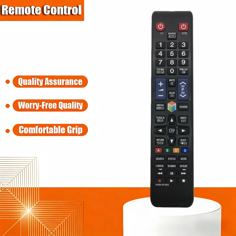 

Universal TV Remote Control Replacement for Samsung LCD LED Smart TV Models AA59-00790A 00797A 00793A BN59-01178B/W/R