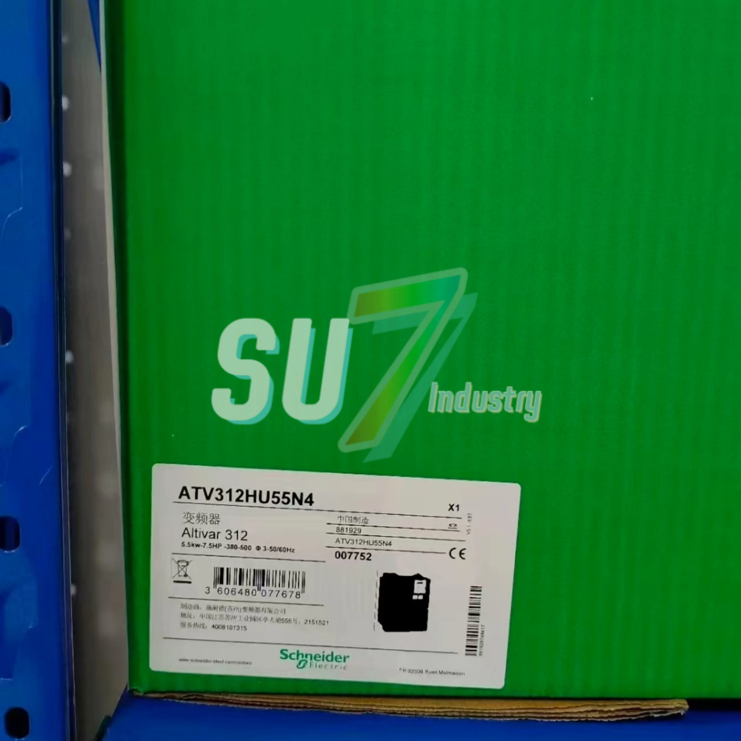 

Инвертор R78ATV312HU55N4 Новый оригинал