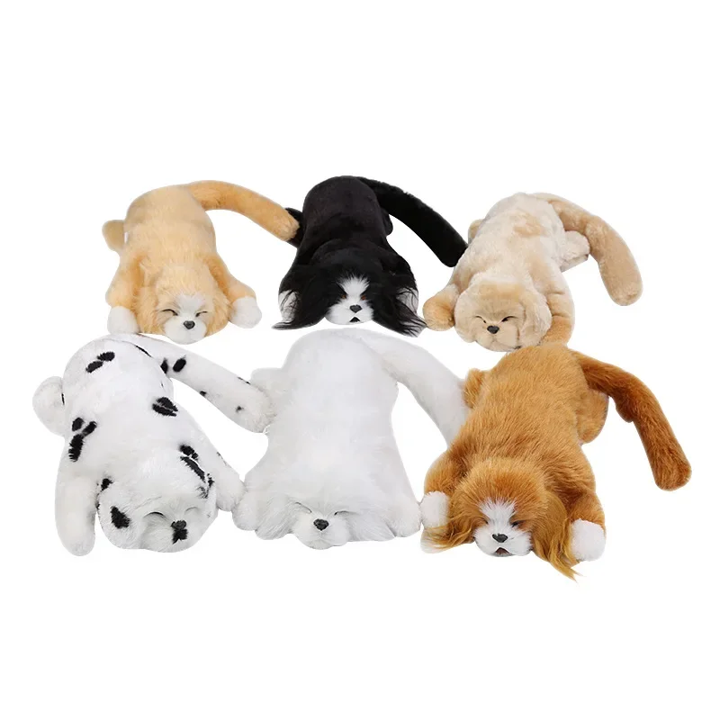 Juguete eléctrico para gatos Rolling Purring, gatito de peluche realista con sonidos realistas, simulador interactivo de mascotas para niños