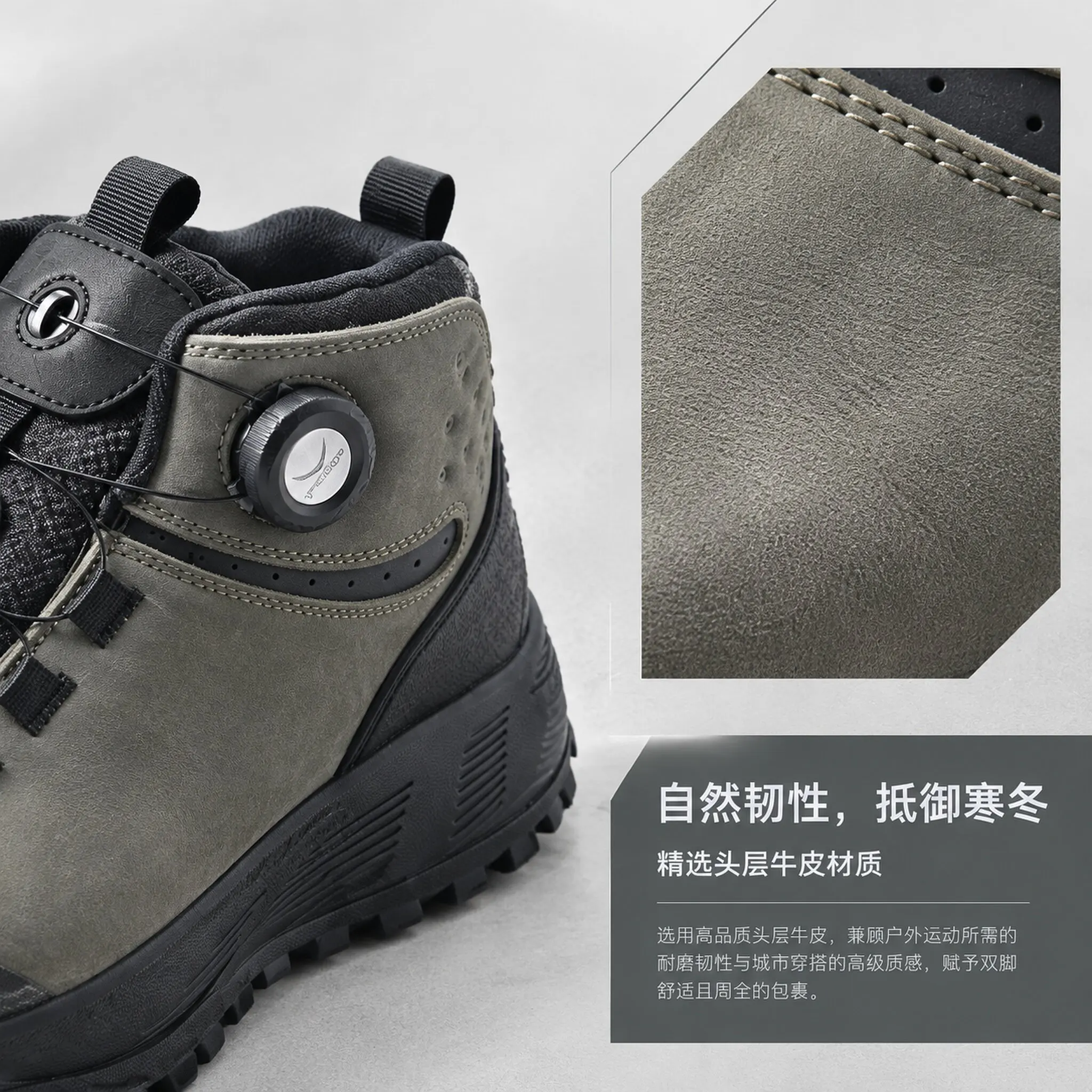 CAMSSOO: botas de senderismo para hombre, hechas de cuero de vaca, impermeables, ideales para la caza, botas tácticas para el desierto, botas de combate, botas de trekking para mujer, zapatillas deportivas para caminar y viajar.