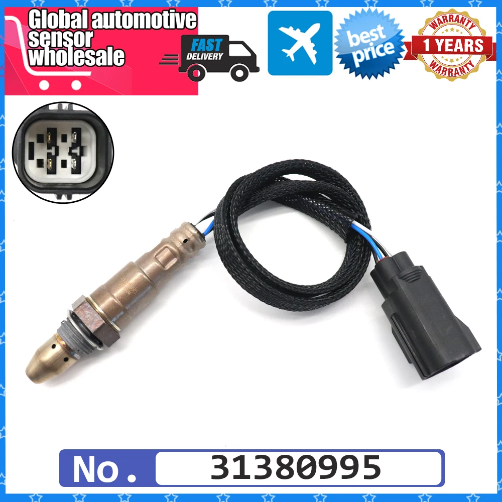 NEW Front Upstream Air Fuel Ratio Lambda O2 Oxygen Sensor 31380995 for Volvo XC60 XC70 XC90 V60 S60 S80 S90 2.0L L4 2015-2018