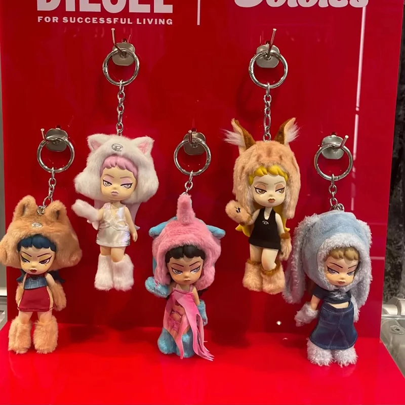 

Подлинная ограниченная серия DIESEL x Dolores, плюшевая подвесная бирка, сумка, аксессуары, игрушка