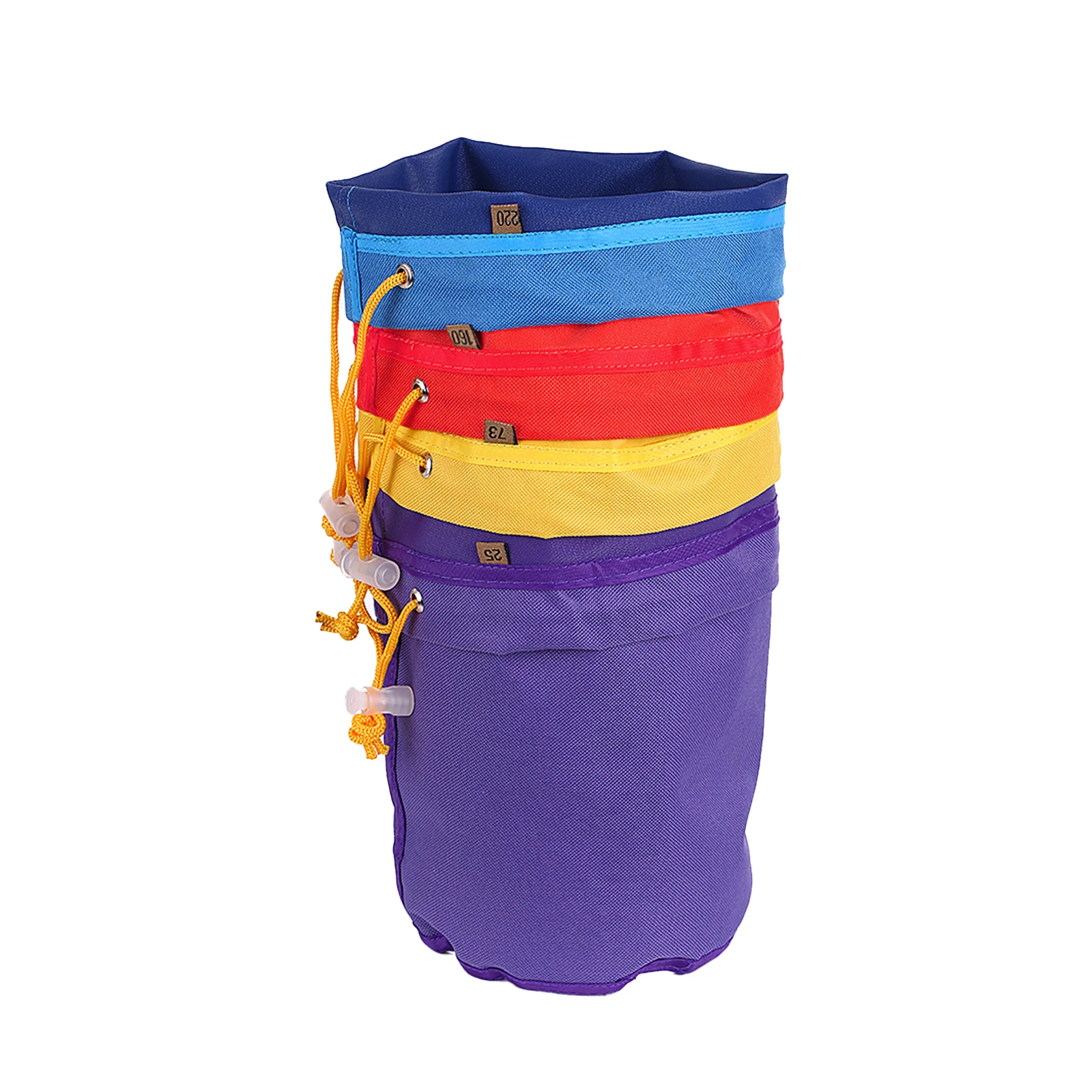 Juego de bolsas de malla de 1 galón, Kit de bolsas de burbujas de 4 piezas micras, bolsas con cordón, bolsas de extracción con pantalla de prensado, 4 unids/set