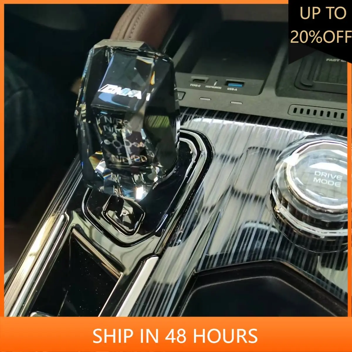 

NEW1 хрустальная ручка, модификация рычага переключения передач для GEELY Monjaro Manjaro KX11 2021 2022 2023 2024, автомобиль